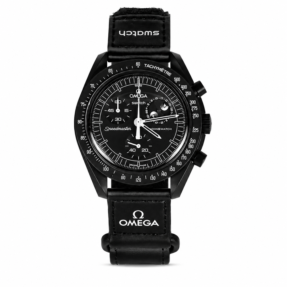 Swatch x Omega Bioceramic Moonswatch Mission To Moonphase Snoopy